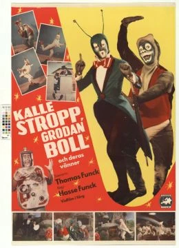 Tecknat Barn Svenska:Kalle Stropp, Grodan Boll och deras vänner (1956) VHSRIPPEN (Svenska) Hela Filmen