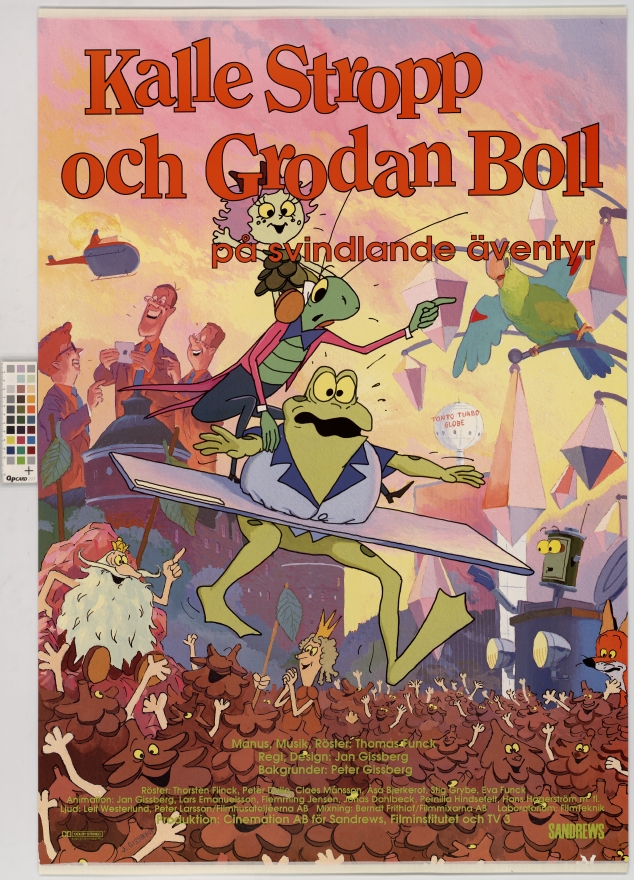 Tecknat Barn Svenska:Kalle Stropp och Grodan Boll på svindlande äventyr (1991) DVDRIPPEN (Svenska) Hela Filmen (HD)