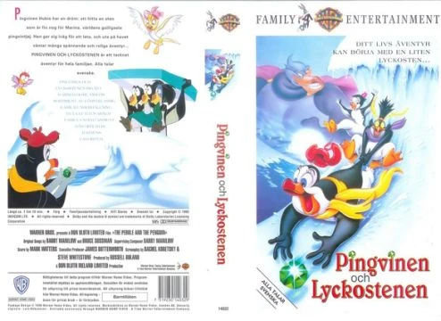 Tecknat Barn Svenska:Pingvinen och Lyckostenen (1995) VHSRIPPEN (Svenska) Hela Filmen